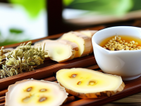 草药本草清单，生姜饮片切面说明