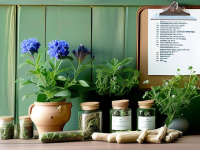 草药本草清单板蓝根形态整理