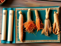 草药本草清单之党参晒干对比