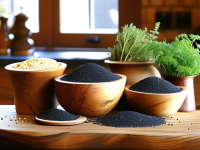 厨房中的草药本草—黑芝麻