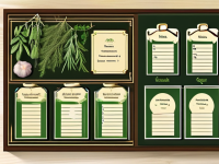 草药本草清单，炙制与保存指南