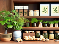 草药本草清单天麻家庭保存收纳技巧