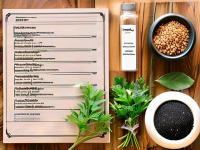 草药本草清单黑芝麻入膳思路清单