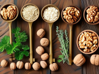 核桃仁，选购草药本草清单中的关键选择