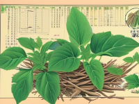 草药本草清单天麻鉴别要点图谱