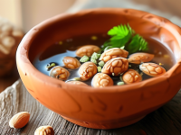 桃仁炖煮的草药本草清单与注意事项